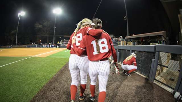 Alabama softball outfielder Lauren Johnson