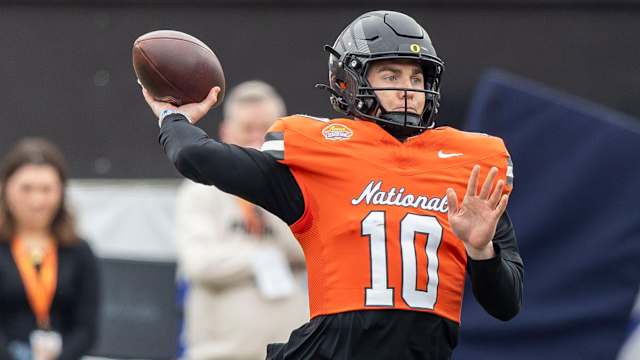 Bo Nix Senior Bowl