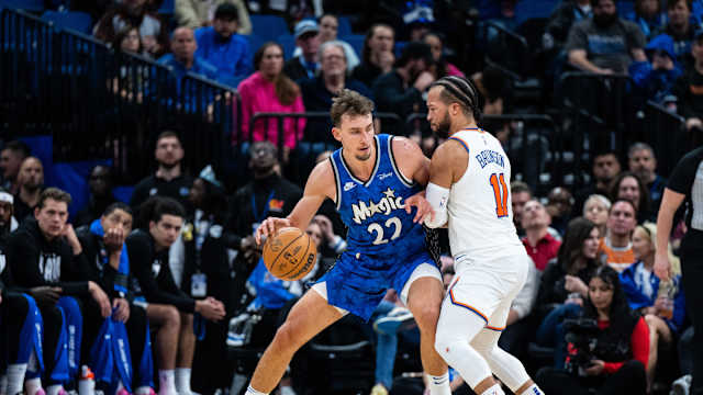 Franz Wagner Jalen Brunson Knicks