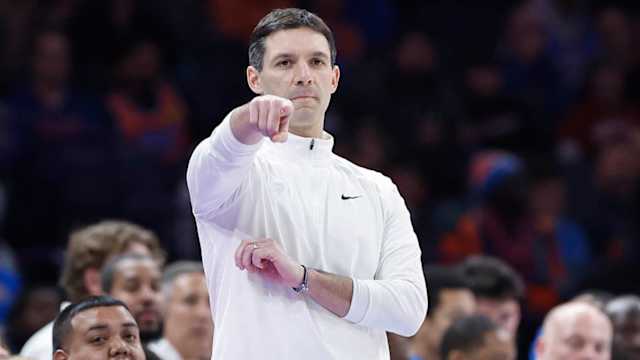 Oklahoma City Thunder coach Mark Daigneault