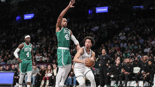 Brooklyn Nets forward Jalen Wilson