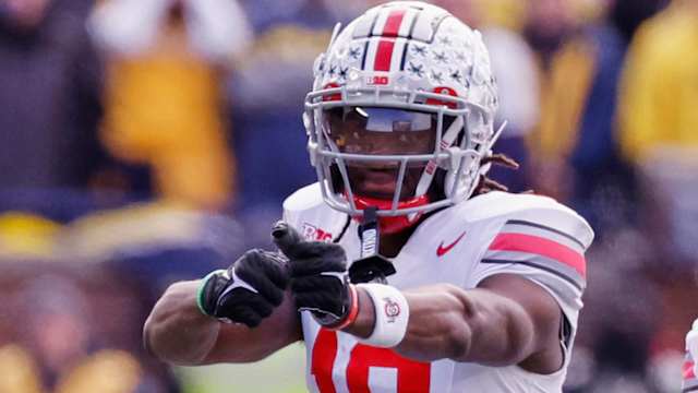 Ohio State wide receiver Marvin Harrison Jr.