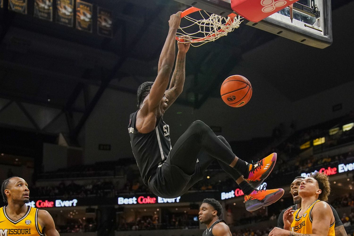NCAA Basketball: Mississippi State at Missouri