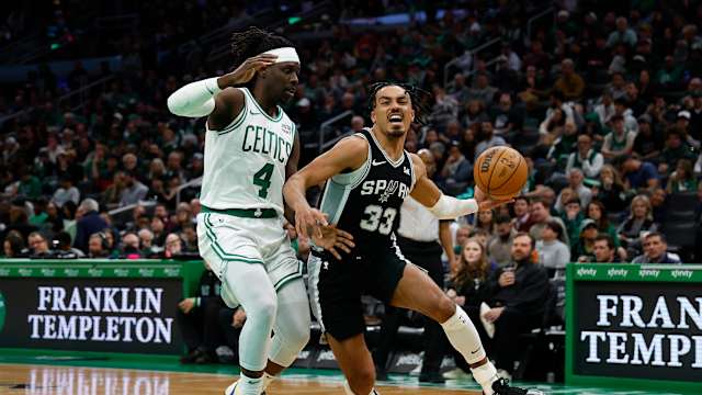 Jrue Holiday Tre Jones Celtics
