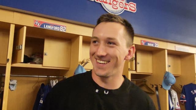 Texas Rangers top prospect Wyatt Langford, the No. 4 overall pick in the 2023 MLB Draft less than a year ago, has looked more than at ease at the plate during the first week of spring training workouts in Surprise, Ariz.