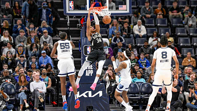 Milwaukee Bucks forward Giannis Antetokounmpo 