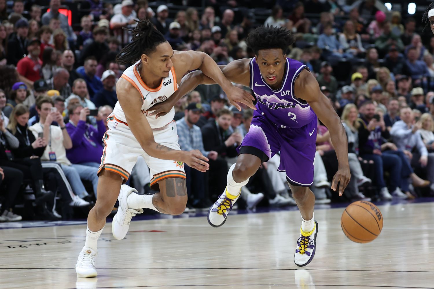 Collin Sexton Devin Vassell Jazz