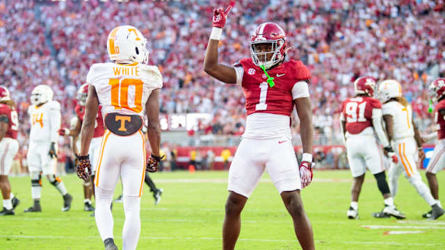 Alabama Crimson Tide cornerback Kool-Aid McKinstry.