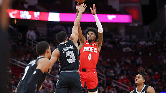 Jalen Green Rockets Keldon Johnson
