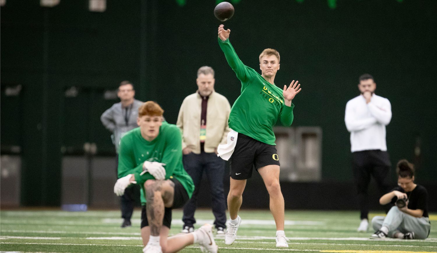 Bo Nix Pro Day