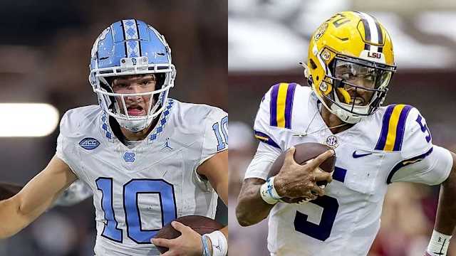 Patriots - Drake Maye Jayden Daniels