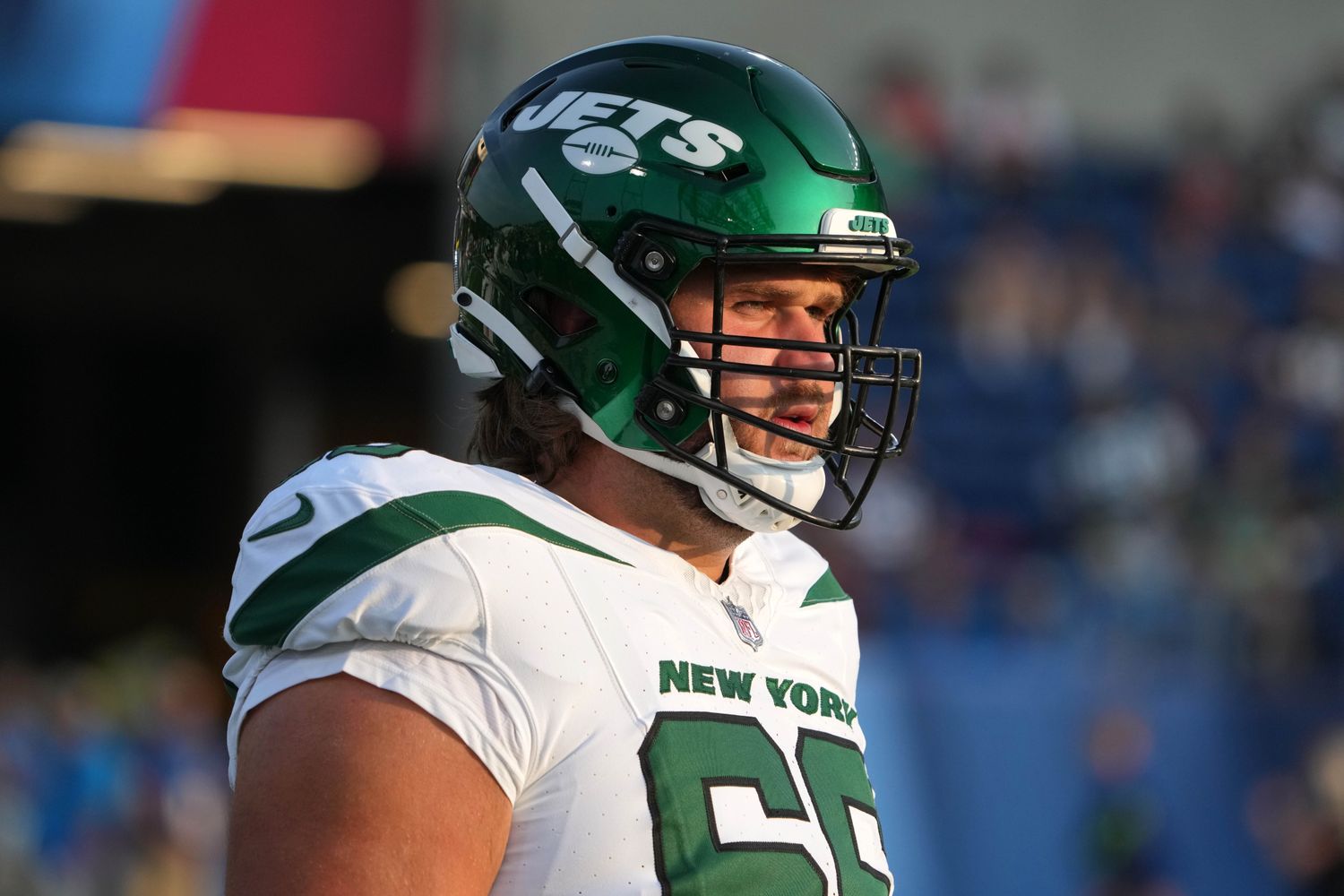 Jets' OL Joe Tippmann (66)