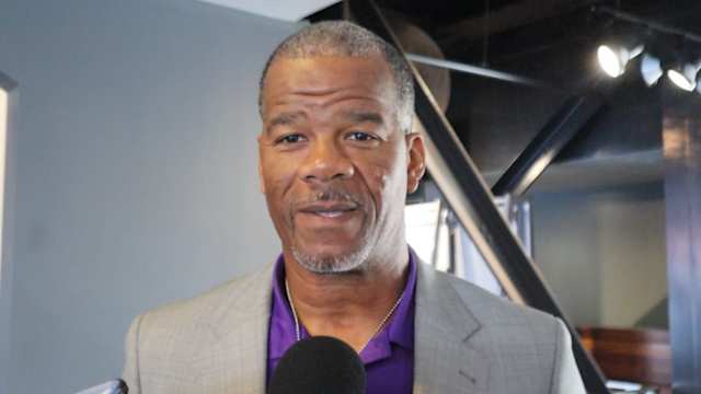 Prairie View A&M head coach Bubba McDowell at 38th Labor Day Classic Press Conference