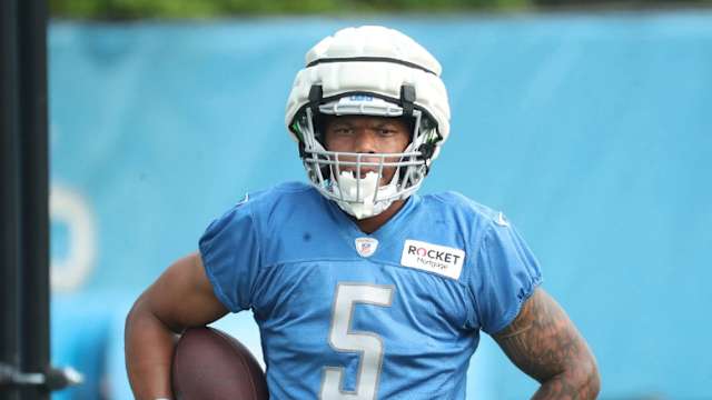 Detroit Lions running back David Montgomery