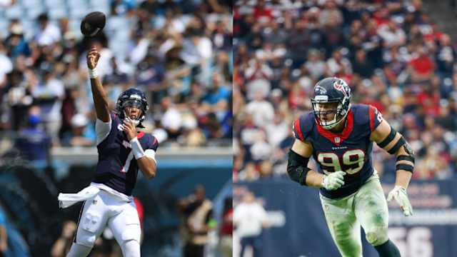 C.J. Stroud and J.J. Watt