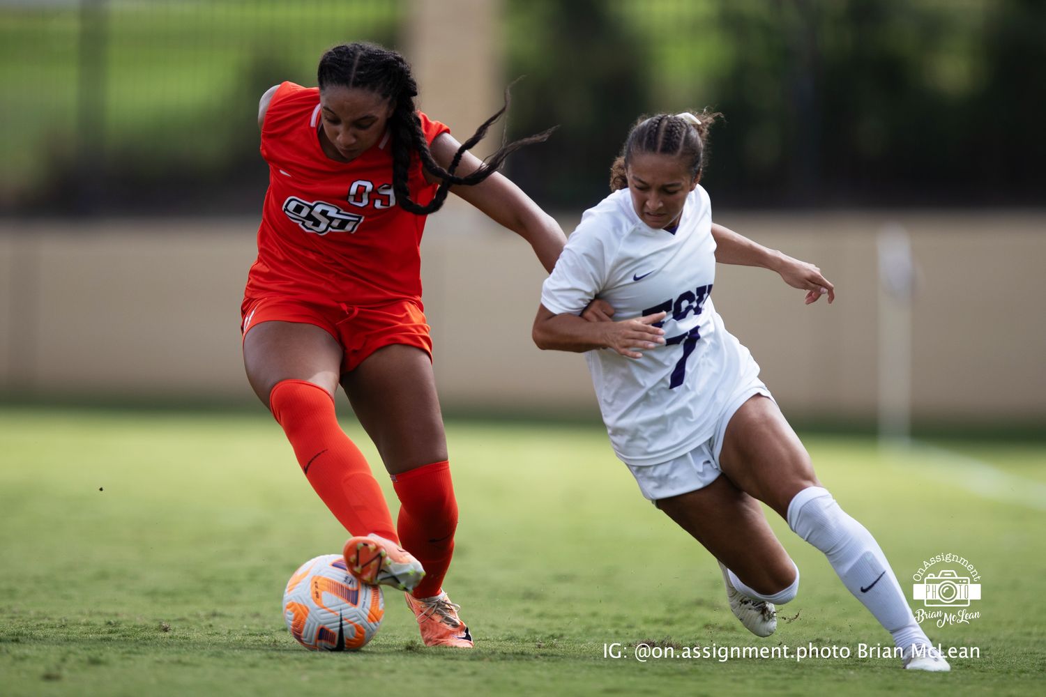 TCu soccer versus Oklahoma State on October 1, 2023