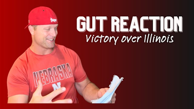 Adam Carriker gut reaction thumbnail 2023 Illinois game