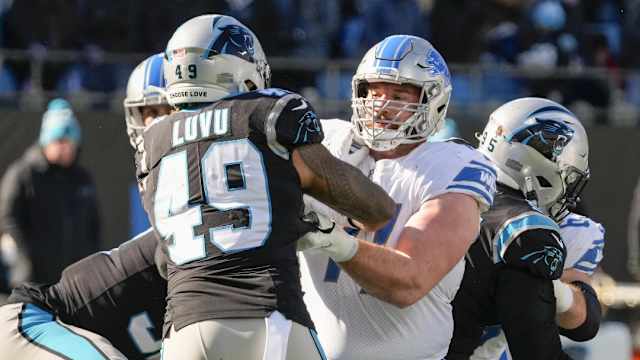 Detroit Lions center Frank Ragnow