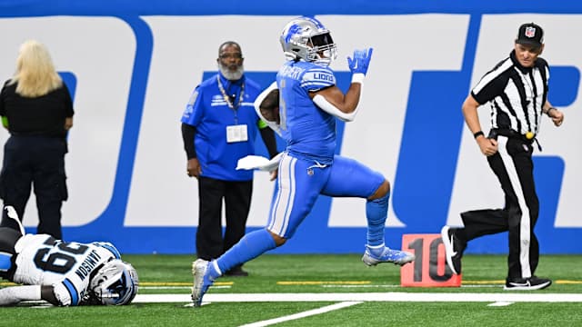 Detroit Lions running back David Montgomery