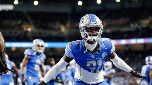 Detroit Lions defensive back Kerby Joseph