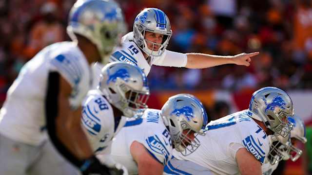 Detroit Lions quarterback Jared Goff