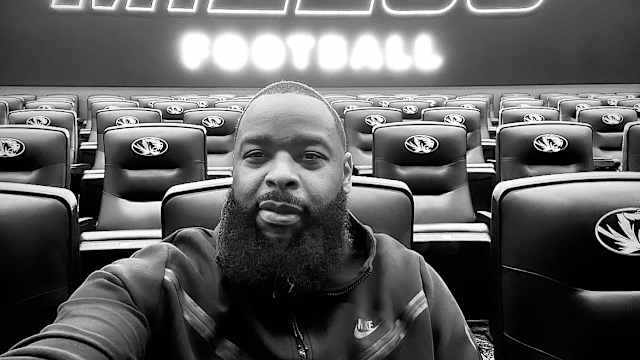 C.L. Shepherd takes a selfie during his 2023 visit to Mizou.