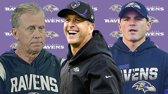 john harbaugh todd monken mike macdonald