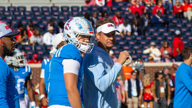 Jaxson Dart and Lane Kiffin