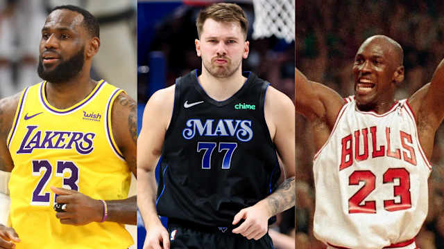 Luka Doncic MJ LeBron