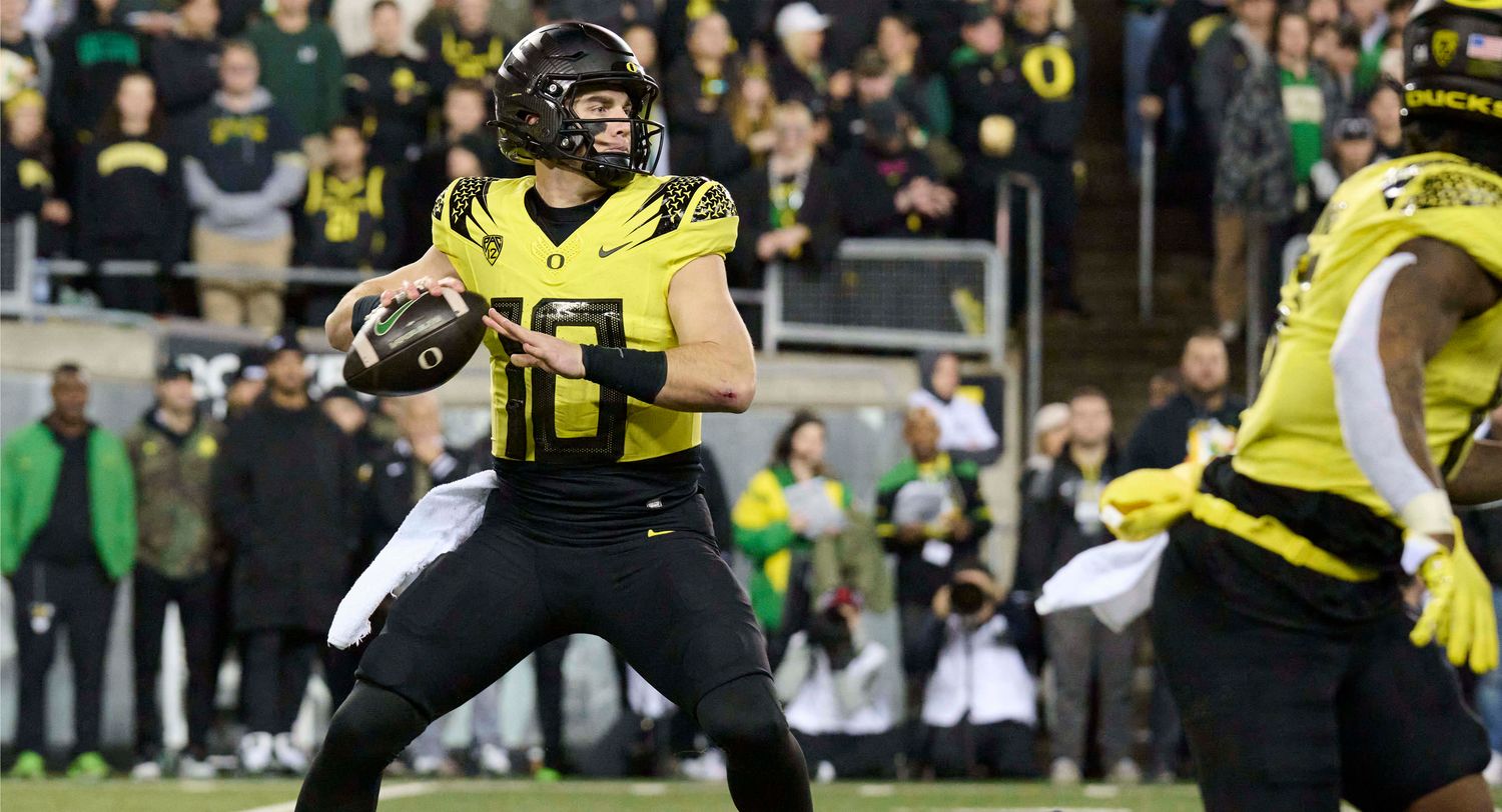 Bo Nix USC Throw