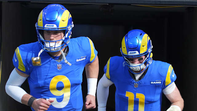 Matthew Stafford and Carson Wentz