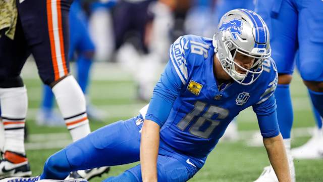 Detroit Lions quarterback Jared Goff