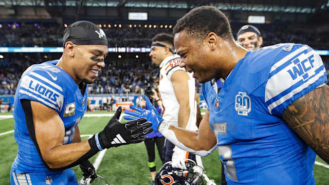 Detroit Lions wide receiver Amon-Ra St. Brown