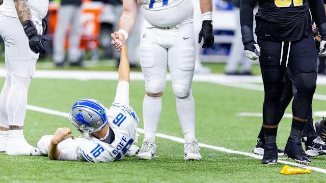 Detroit Lions quarterback Jared Goff