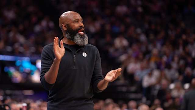 Brooklyn Nets head coach Jacques Vaughn