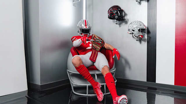 Koi Perich in Buckeyes jersey