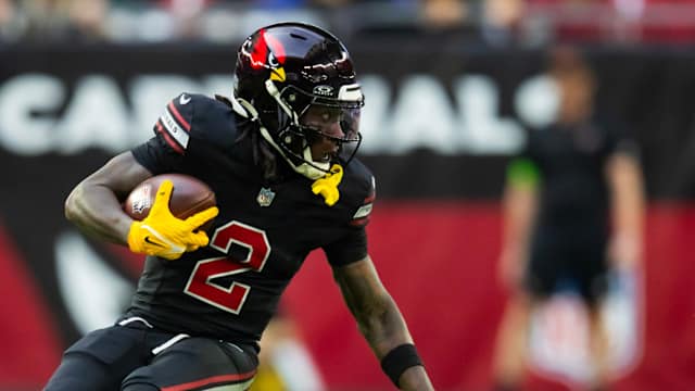 Arizona Cardinals wide receiver Marquise Brown (2) against the Los Angeles Rams at State Farm Stadium.