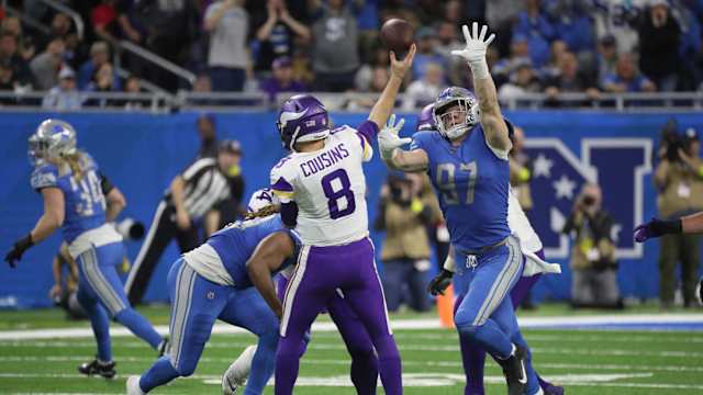 Detroit Lions edge rusher Aidan Hutchinson