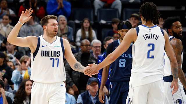 Luka Doncic, Dereck Lively II, Dallas Mavericks
