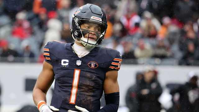 Chicago Bears quarterback Justin Fields