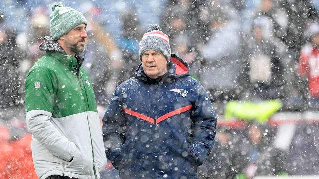 Patriots - Bill Belichick Aaron Rodgers