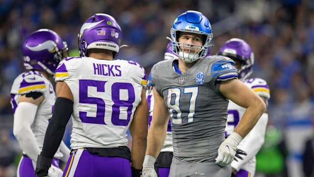 Detroit Lions tight end Sam LaPorta.