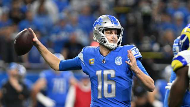 Detroit Lions quarterback Jared Goff.