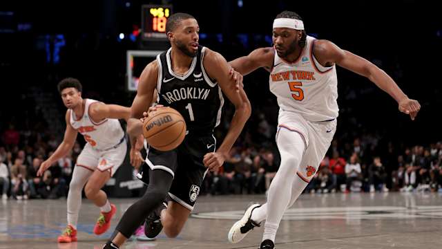 Brooklyn Nets forward Mikal Bridges