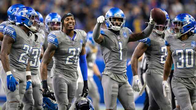 Detroit Lions cornerback Cam Sutton