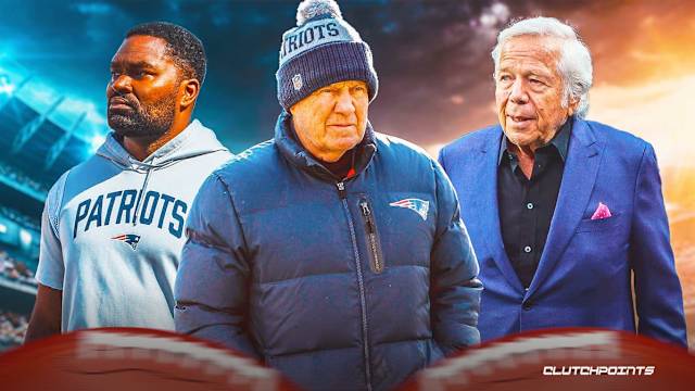 Patriots-Robert-Kraft-Bill-Belichick-Jerod-Mayo-Jerod-Mayo-Patriots