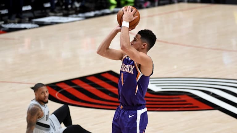 Trail Blazers Fall Apart Late As Devin Booker Propels Suns To Victory