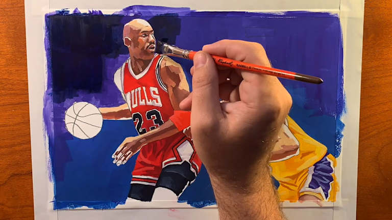 Michael Jordan: an artist's statement