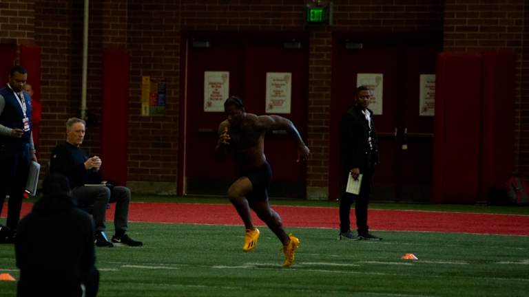 Scenes from Utah Pro Day: TJ Pledger Highlights