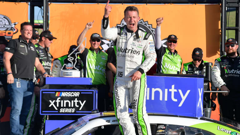 A.J. hopes it's going to be a hum-Dinger of a weekend at Daytona